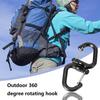 Carabiner Keychain Hook Outdoor Stainless Steel Carabiner Cap Lifter Portable S Chain Hooks Carabiner Climbing Accessories