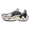 Li Ning Lijun Ace 3.0 Крутые Модные Спортивная Одежда Устойчивые Дышащие Низкие Папины Кроссовки Мужские кроссовки Белый Черный Серебристый AZGW307-4
