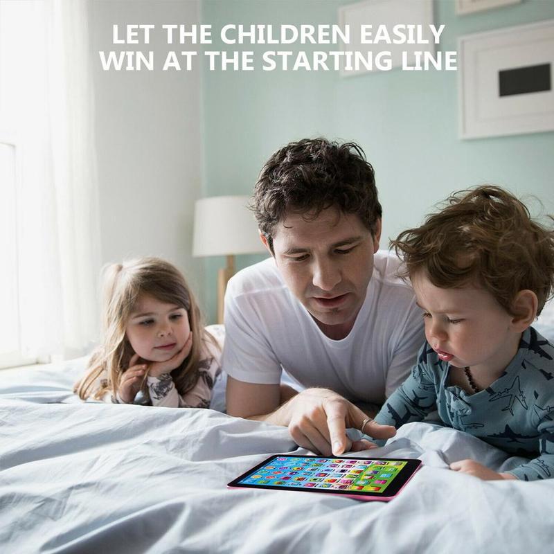 Baby Tablet Educational Toys Girls Toy For 1-6 Year Old Toddler Learning English C4J1