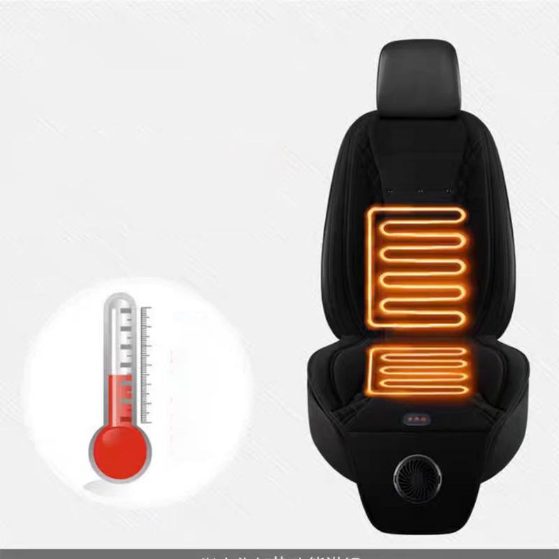12/24 В Автомобильная Вентиляция Подушка Сиденья Лето Охлаждение Зима Отопление Коврик Сиденья Выдувная Вентиляция Авто Старт Стоп Накладка Салон Автомобиля