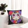 The Amazing Digital Circus Pillow Case Pomni Head Cushion Cover Fashion Decorative Pillowcase for Bed "