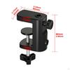 Table Mount Clamp C Versatile Compact Sturdy Desk Clamps for Microphone Scissor Arm