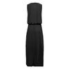 Women Sleeveless Casual Solid-Color Summer Swing Long Dresses Party Beach Round Neck Summer Dresses