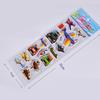 6/12pcs 3D Bubble Stickers Cartoon Engineering Vehicle Various Styles Reusable Children Sticker Toys Birthday Gift for Boys TMZ