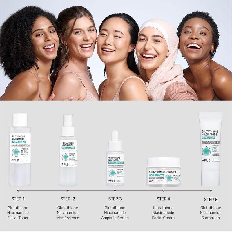 APLB Солнцезащитный крем с глутатионом и ниацинамидом
