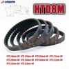 HTD 8M Timing Belt Perimeter 248 256 264 272 288 296 304 312 320 328mm Rubber Width 10~40mm HTD8M Drive CNC Machine Transmission