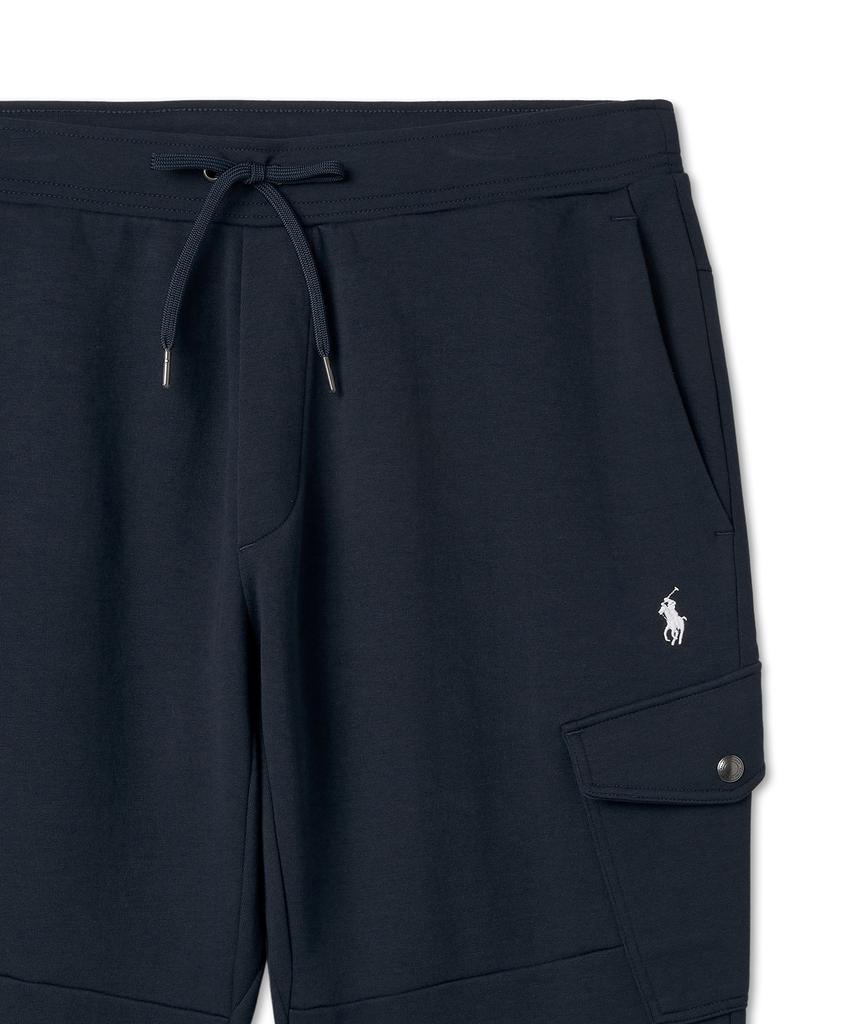 Брюки-джоггеры с двойной вязкой POLO RALPH LAUREN - Темно-синие