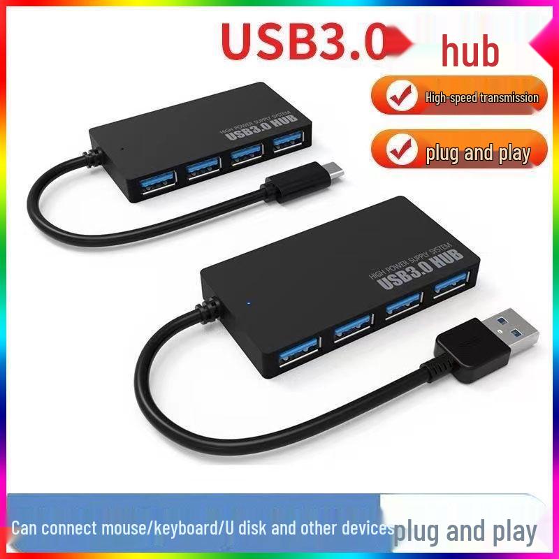 Ультратонкий 4-портовый высокоскоростной USB 3.0 разветвитель