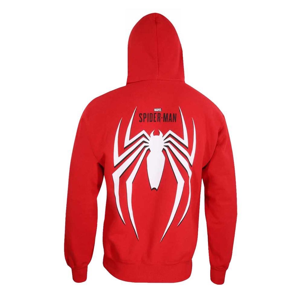 Spider-Man Unisex Adult Crest Hoodie