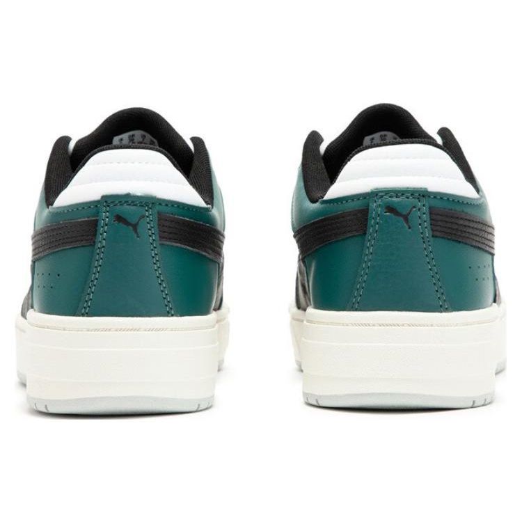 Puma Ca Pro Synthetic Leather Comfortable Durable Low-Top Sneakers Unisex Sneakers Green Black 393280-04