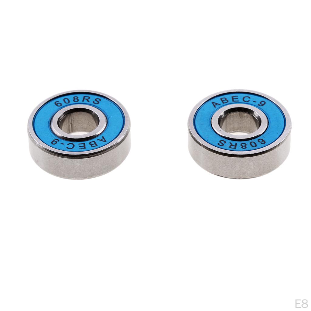 ABEC9 608RS Подшипники для колес роликовых коньков Скейтборд Лонгборд Упаковка 10 шт.
