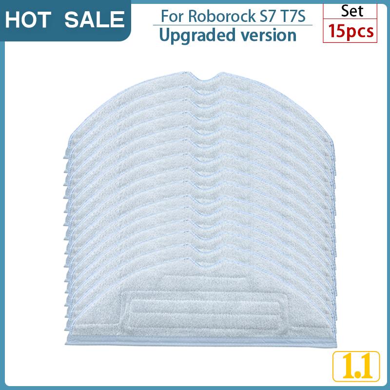 Mop Cloth Roborock S7 MaxV Ultra / S7 Accessories robot Vacuum Cleaner washable Cleaning Disposable Rag Replacement Parts