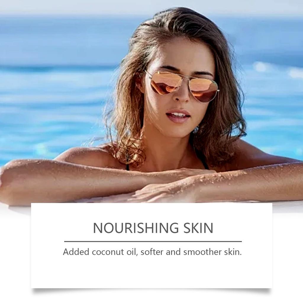 Гель для загара, интенсивный гель для загара, гель для загара для солярия, стойкий водостойкий для потрясающего загара для тела и лица 100 мл