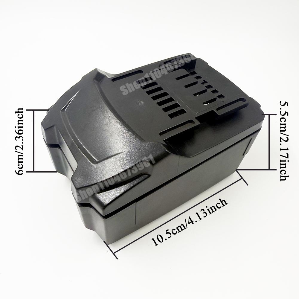 Power Tool Lithium Battery Case Storage Box Protection Circuit Board for Metabo 18V Li-ion Battery BS18LT PCB BMS Shell Housings
