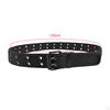 Double Grommets Belt Jeans Punk Belts Casual Waistband Clothing Accessories