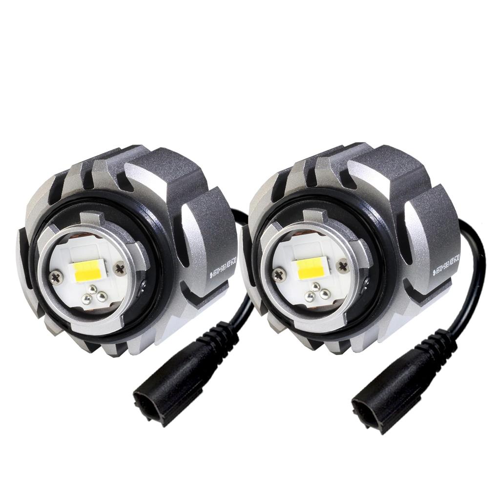 Оригинальные светодиодные противотуманные фары Toyota L1B 4800 лм Новые оригинальные заменяемые лаймовые и для техосмотра автомобиля Левая и комплект из 2 фар, Лампы, Переключение двух цветов, Желтый,