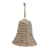 Hill Interiors The Noel Collection Wicker Bell Christmas Decoration