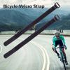 2Pcs Adhesive Bike Tie Straps Bike Supplies Stable Wear Resistant Fishing Rod Ties for Cycling
