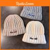 New York Lettering Knitted Hat With Windproof Warmth For Casual Fashion Gift