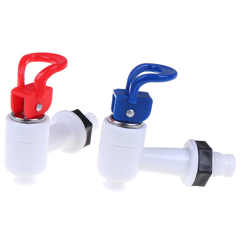 2Pcs Universal Push Type Plastic Water Dispenser Faucet Tap Replacement Parts
