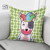 Dog Clown Pet Funny Newest Home Bed Pillow Case Polyester Decorative Pillowcases Sofa Throw Pillow Cover Style-1