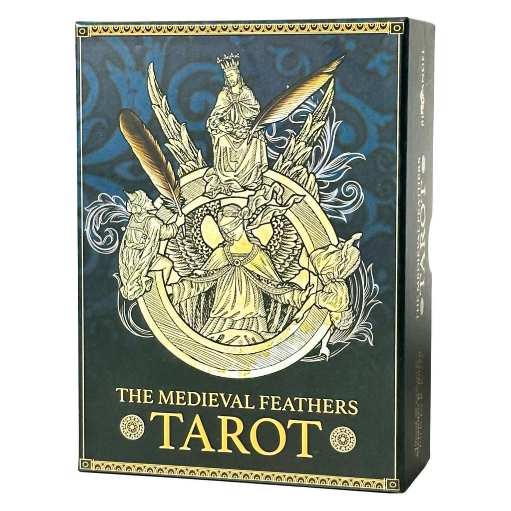 Tarot Cards Tarot Fortune Telling Medieval Feathers Japanese Instruction Manual Included I.I.J [The Tarot] [Genuine]