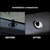 4Pcs Silver Crystal Stickers Car Door Lock Pin Ring Lift Bolt Cover Accessories For Mercedes Benz E C GLC Class GLS GLA CLA GLE BA3