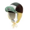 Korean Style Warm Lei Feng Cap Lamb Wool Flip Cuff Flip Cap Ear Protection Hat  Outdoor Activities