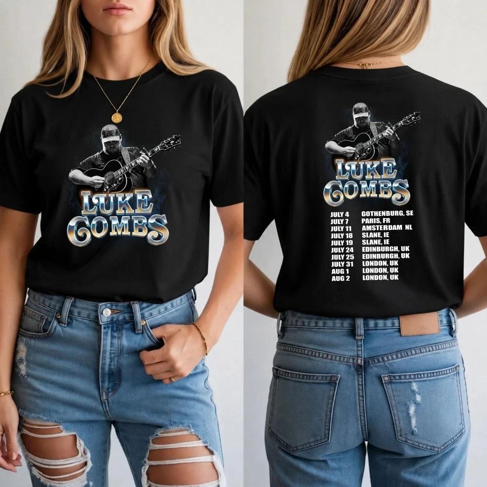 Luke Combs 2026 Tour Unisex T‑Shirt Country Concert Music Fan Graphic Gift Tee