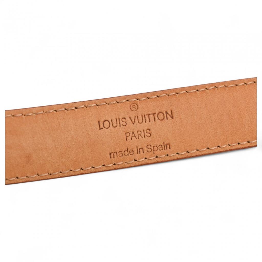 Оригинал LOUIS VUITTON Монограмма Мультиколор Ceinture Carre Ремень lv4417kk Б/у