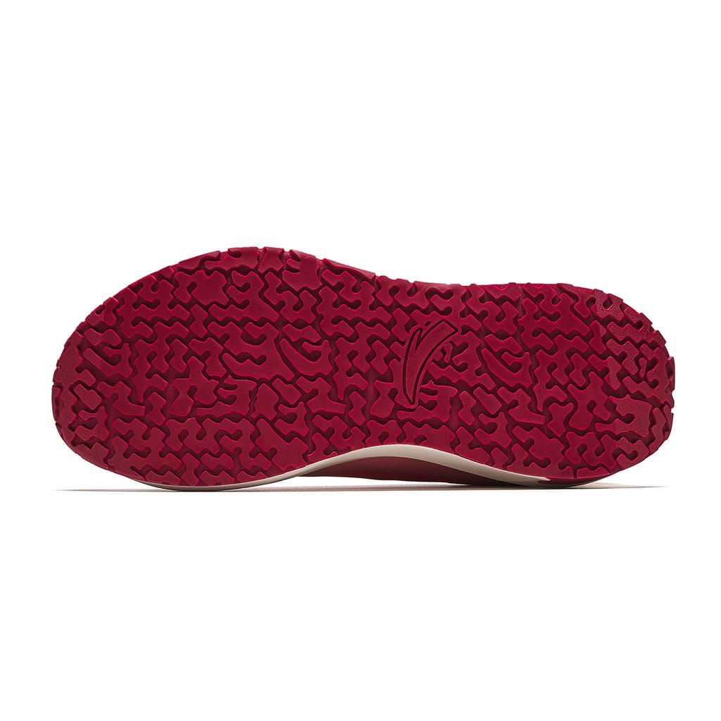 Anta Ветер и дождь Резиновая подошва Износостойкие Легкие Низкие Повседневные Городские Кроссовки для бега Мужские кроссовки Серо-оранжевые 912615556-4