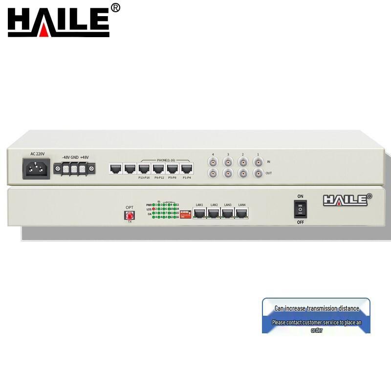 HAILE PCM Multi-Service Fiber Optic Multiplexer