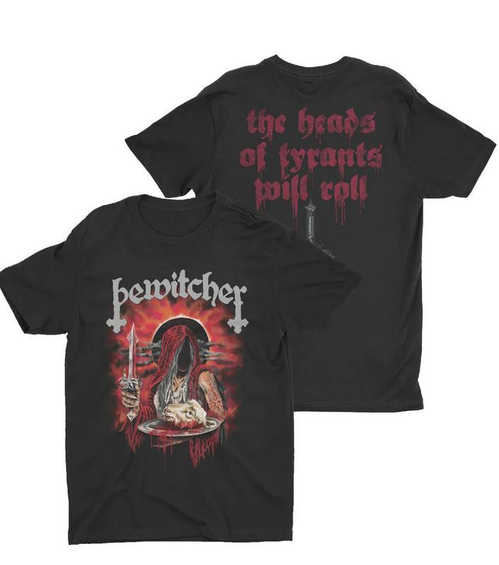 The Widow’s Blade Rising – Vintage Blackened Speed Metal T-Shirt