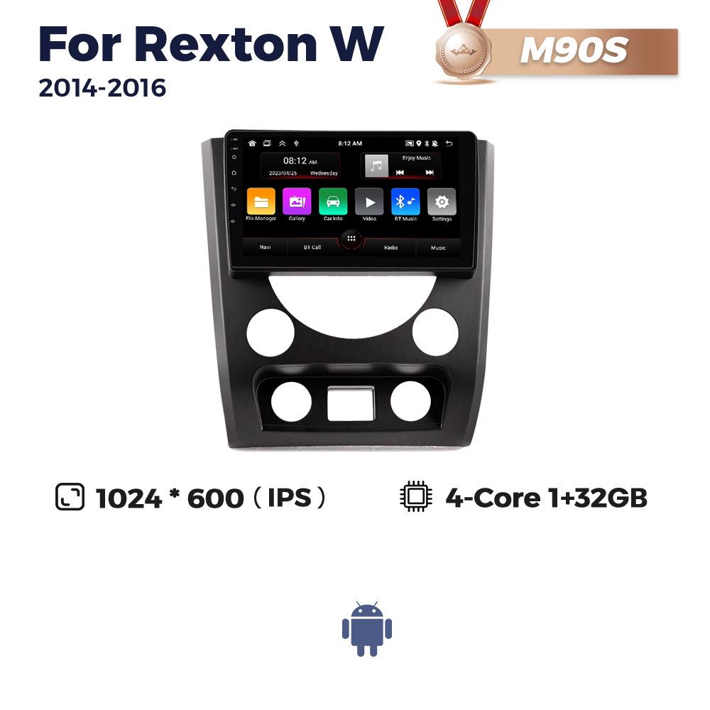 Android Navigation System for SsangYong Rexton W 2014-2016