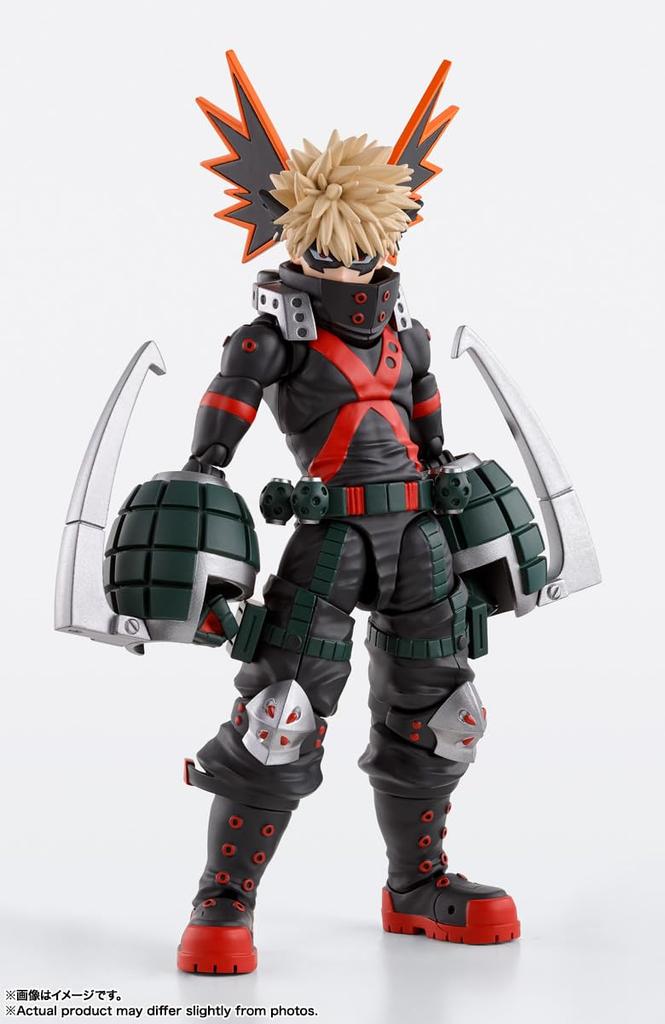 TAMASHII NATIONS Моя геройская академия Бакуго примерно ПВХ АБС раскрашенная фигурка S.H.Figuarts Кацуки, 145 мм, и