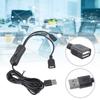 Кабель-удлинитель для зарядки через порт USB и Type C с для телефонов, планшетов, фонарей, динамиков