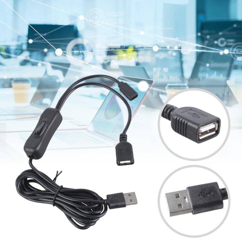 Кабель-удлинитель для зарядки через порт USB и Type C с для телефонов, планшетов, фонарей, динамиков