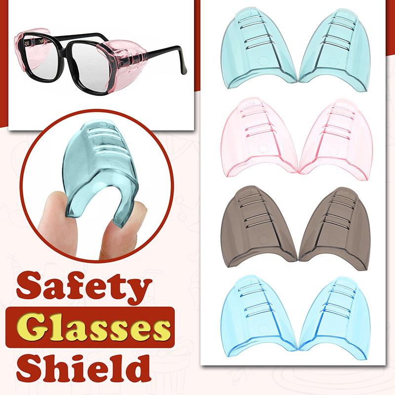 Side Shields For Eye Glasses Slip-On Safety Glasses Flexible Shield Universal