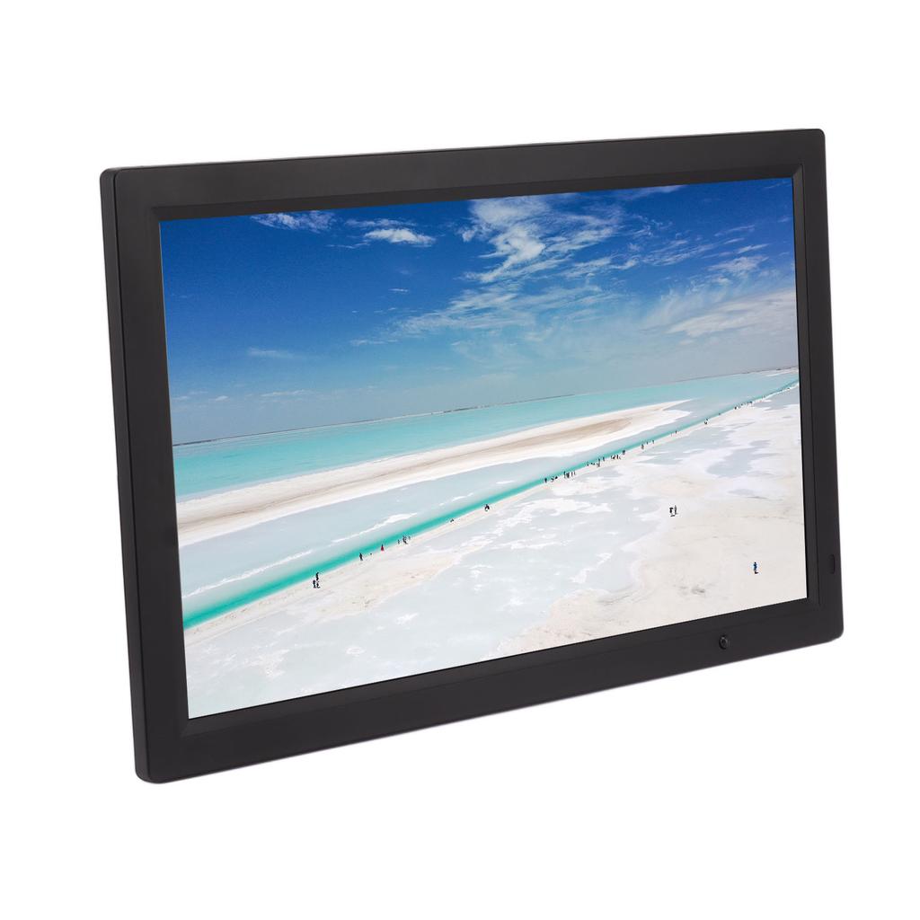 23.6in Digital Photo Frame Body Sensor HD Multifunctional Electronic Photo Frame 100‑240V UK Plug