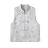 2025 новый жаккардовый жилет на пуговицах женский вышитый модный жилет топ на раннюю весну