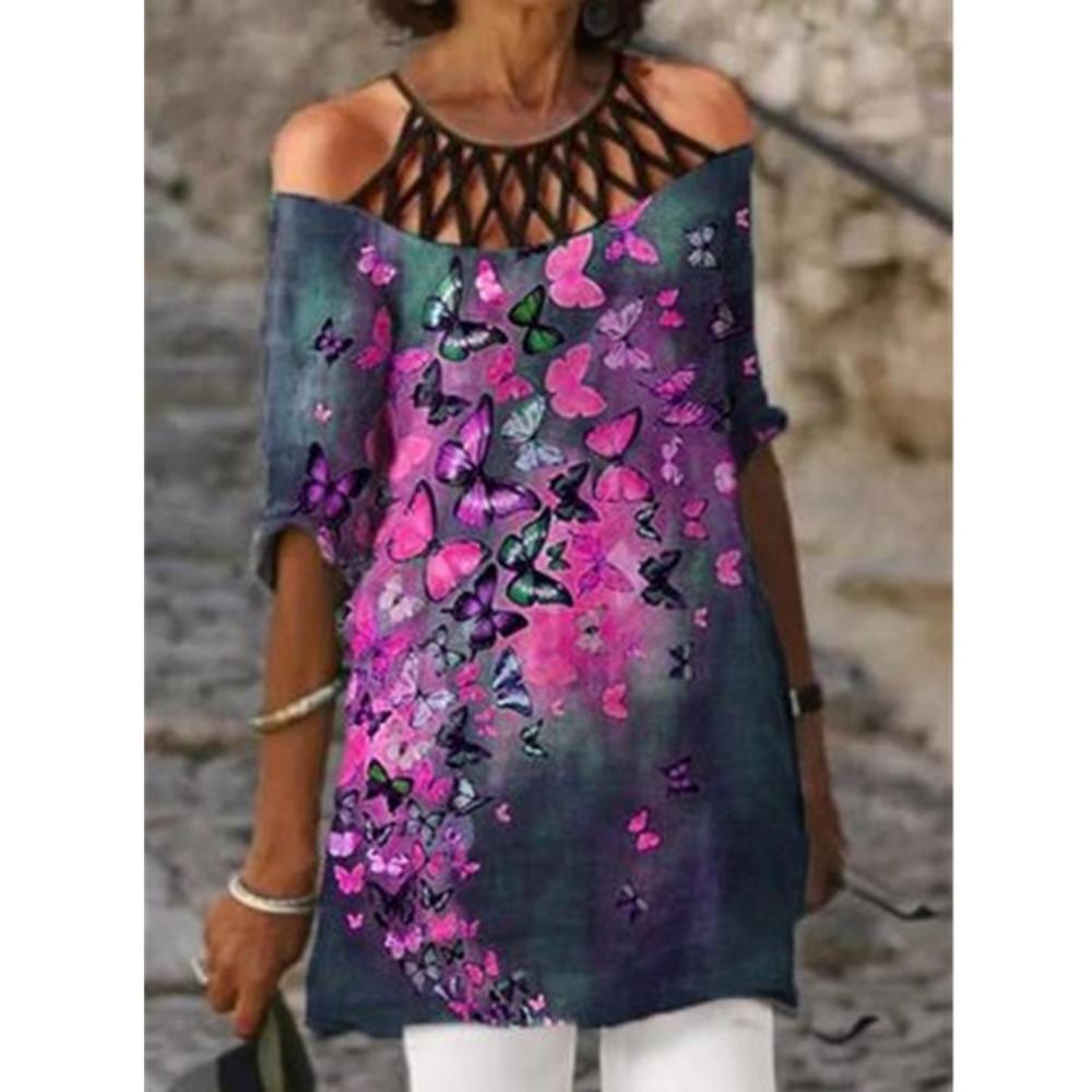 JPNTKY Женская мода лето весна короткие рукава V-образный вырез повседневные платья