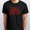МЕТАЛЛИЧЕСКАЯ ЦЕРКОВЬ Футболка Все размеры S M L XL 234XL Цвета Черный, Белый