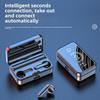 Bluetooth Headset TWS Wireless Mirror Digital Display Touch Charger In-ear Noise-cancelling Headset Factory