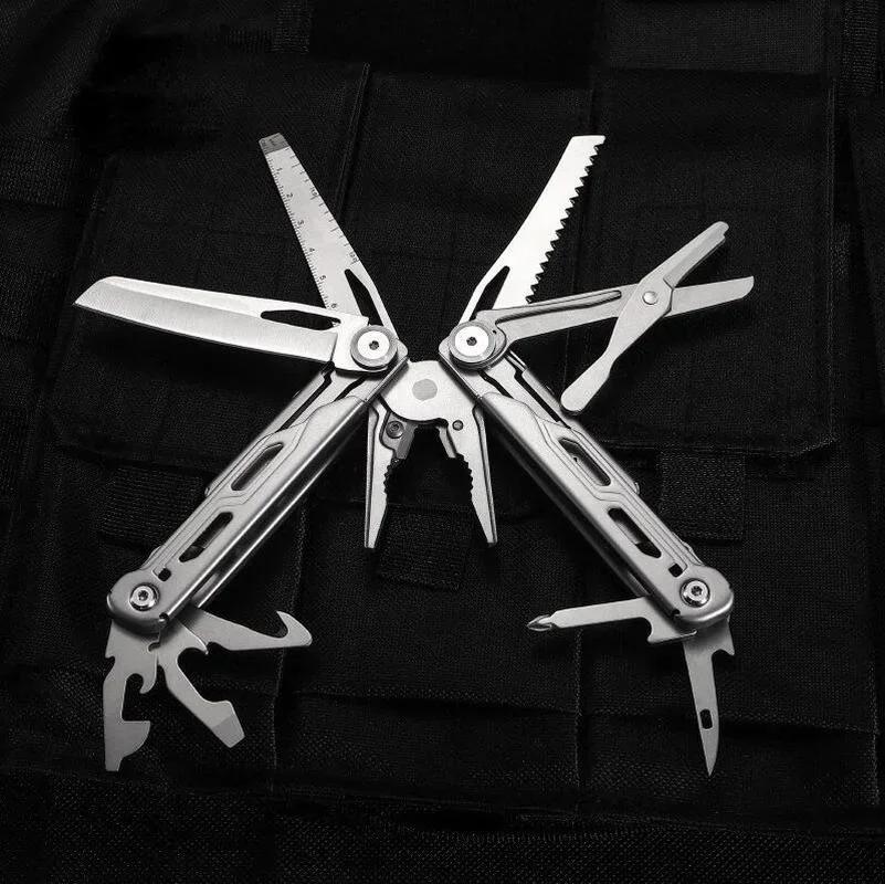 Emergency Pliers Folding Knife Multi-purpose Tool Tactical Clip Combination Survival Gear Clip Outdoor Multi-purpose Multitool