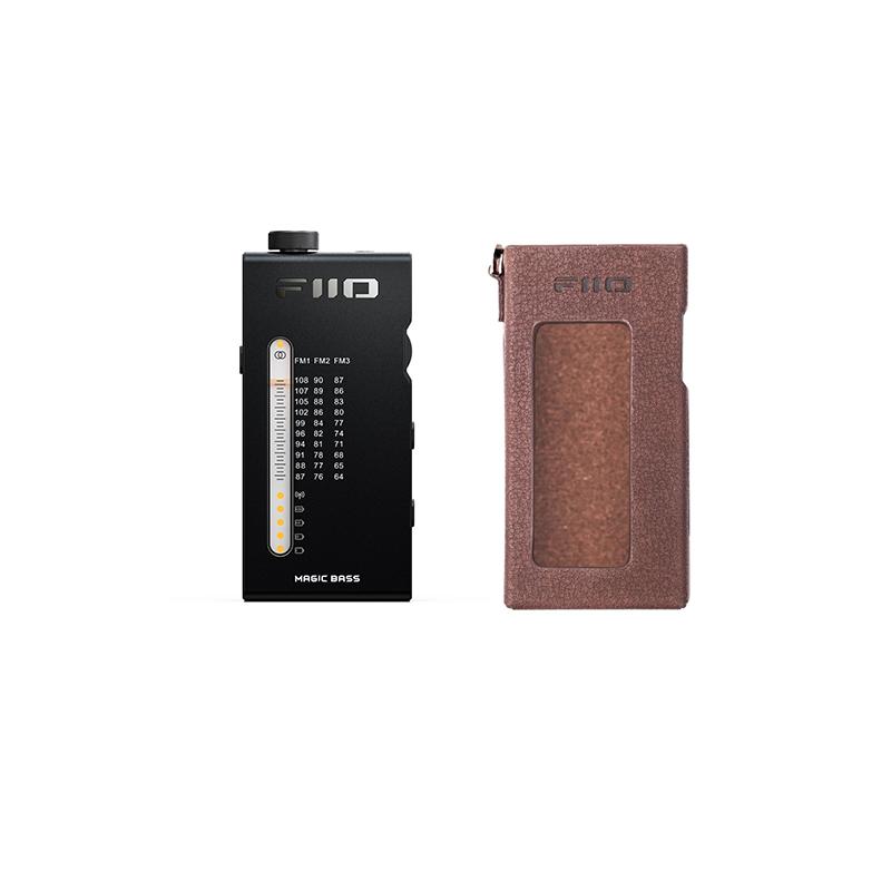 FiiO RR11 Portable HiFi FM Radio Receiver - Analog PVR Tuning Enhanced Bass 3D Surround Sound - 64-108MHz Full-Band Coverage