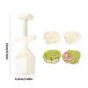Flower Pattern Moon Cake Press Molds Cookie Stamps Chinese MidAutumn Moon Cake Maker Decorating Tool for Making Cookie