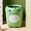 Kids Trash Can Small Cute Dinosaur Garbage Bin Miniature Trash Storage Bin Large Capacity Waste Organizer Basket for Room