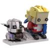 Бернард Собаки Швейцария Катание на лыжах Строительные блоки Brickheadz Фигурки Модели Детские игрушки Взрослые Подарки на день рождения и Рождество