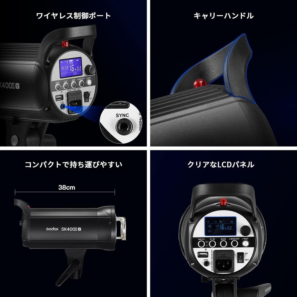 GODOX 400Ws Upgrade Studio Flash Strobe Wireless X System Studio Flash Light со светодиодной пилотной лампой для предметной фотосъемки Портретная фотосъемка