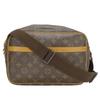 Подержанная сумка через плечо Reporter PM M45254 Monogram/кожа Nume Коричневый